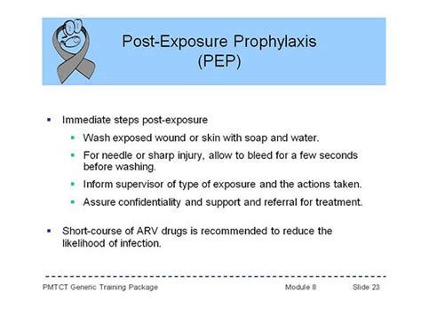 CDC Recommendations for Postexposure Prophylaxis following Occupational ...