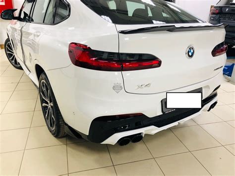 Сплиттеры заднего бампера Performance BMW X4 G02. Купить сплиттеры ...