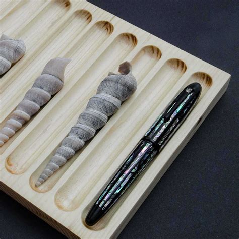 Lotus Shikhar Raden Fountain Pen Rays Jowo Steel Nib Makoba