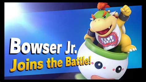 Super Smash Bros Ultimate Unlocking Bowser Jr Youtube