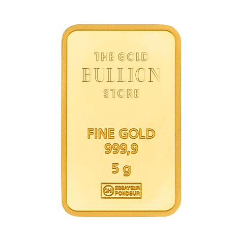 G Gold Bar The Gold Bullion Store