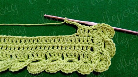 How To Crochet D Wave Edging