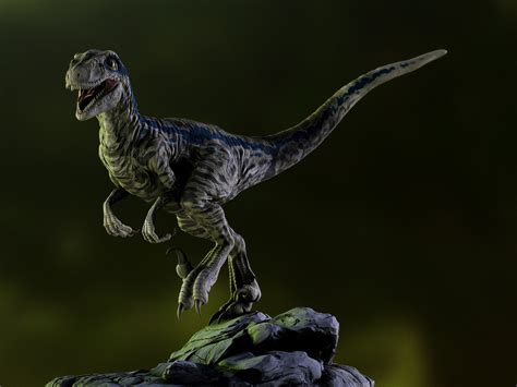 Artstation Velociraptor Blue