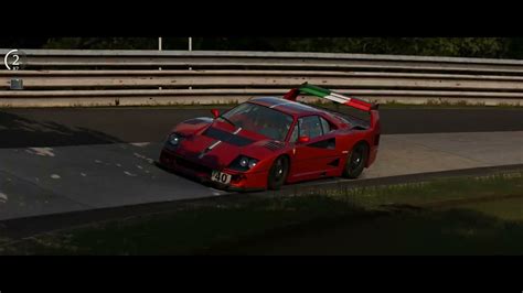 Assetto Corsa Ferrari F40 Lm 89 On Nordschleife Youtube