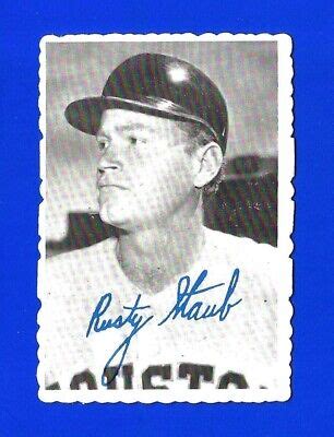 Topps Deckle Edge Set Break A Rusty Staub Nrmint Houston Astros