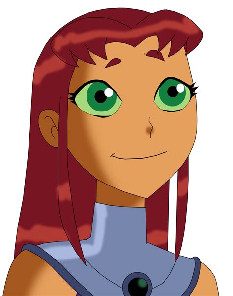 Starfire Greeting Smile By Captainedwardteague On Deviantart