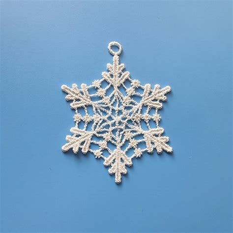 FSL Mini Christmas Ornament Free Standing Lace Machine Etsy