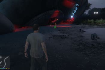 Ufo Crash Site Gunrunning Update Gta Mods