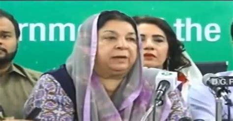 6 Patients Of Coronavirus Are Confirmed In Punjab Dr Yasmin Rashid