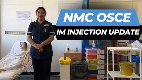 NMC OSCE IM Injection Update YouTube