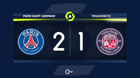 Actu Foot on Twitter TERMINÉ PARIS 2 1 TOULOUSE Le PSG a eu du