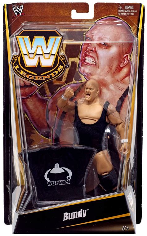 WWE Wrestling Legends Bundy Exclusive Action Figure Mattel Toys - ToyWiz