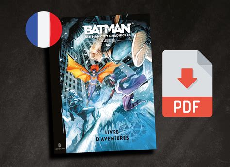 Batman Gotham City Chronicles Le Jeu De R Le Livre D Aventures