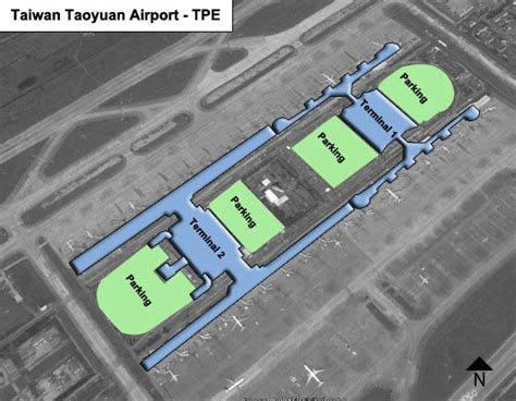 Taiwan Taoyuan Tpe Airport Terminal Map
