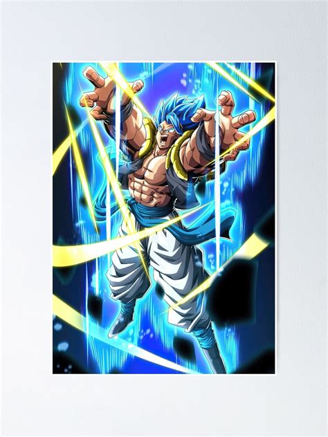 Gogeta Dragon Ball Poster For Sale By JaredWiseman Redbubble