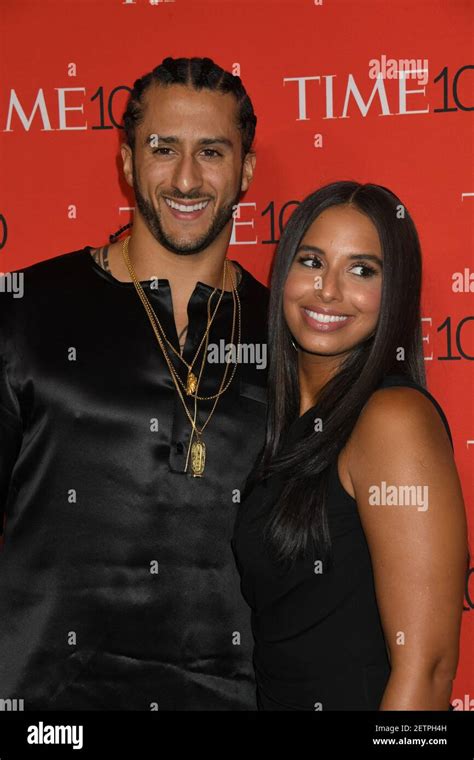 Colin Kaepernick Nessa Diab kommt zur Time 100 Gala um jährliche