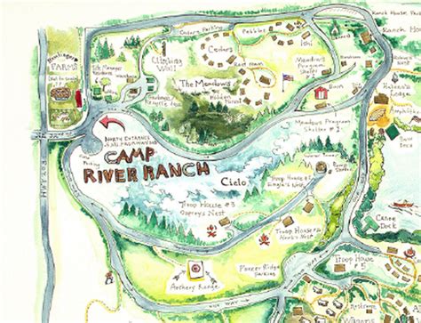 River Ranch Map & Photos - Woodinville Community Day Camp, Service Unit 409