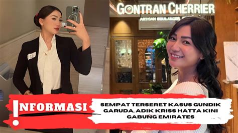 Sempat Terseret Kasus Gundik Garuda Adik Kriss Hatta Kini Gabung