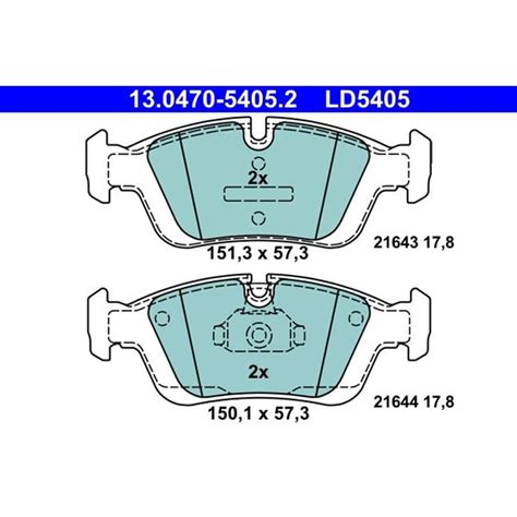 ATE PowerDisc BREMSSCHEIBEN BELÄGE VORNE HINTEN passend für BMW 3er E36