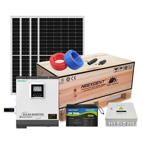 Neexgent Off Grid Solar Power System Kw Off Grid Complete Solar