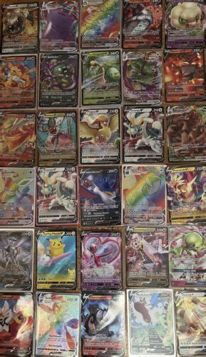 Pokemon 5 Official Tcg Cards Lot W Ultra Rare Included V Vmax Gx Ex