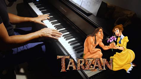 Tarzan Phil Collins Youll Be In My Heart Piano Version Youtube