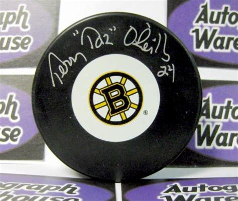 Terry O Reilly Autographed Hockey Puck Boston Bruins