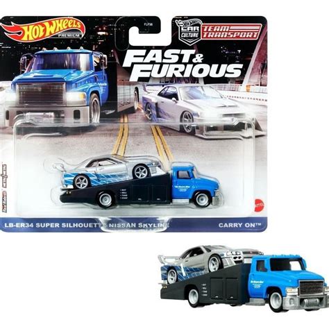 Hot Wheels Team Transport LBWK R34 Brian New Usa Edition Hobbies Toys Toys Games On Carousell