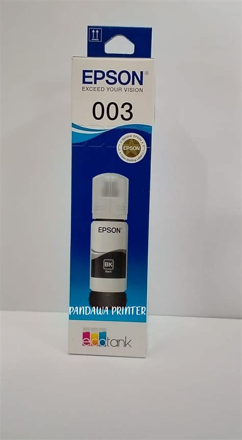 Tinta Epson 003 Black Original Lazada Indonesia