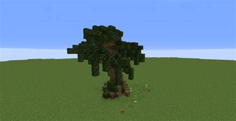 Постройка Большой дуб в Minecraft