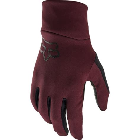 Fox Mtb Gloves Ranger Fire Dark Maroon Maciag Offroad