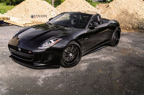 Black is the New Black: Customized Convertible Jaguar F-Type | CARiD.com Gallery