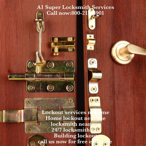 What Services Do Locksmith Offer A1 Super Locksmith Services