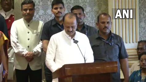 Ncps Ajit Pawar Joins Nda Govt In Maharashtra Takes Oath As Deputy