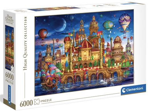 Clementoni 6000 Piece Jigsaw Puzzle Downtown Puzzlesnz