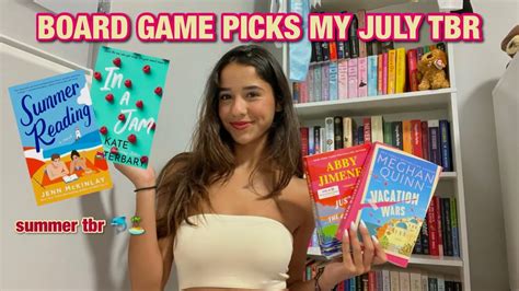 Board Game Chooses My July Tbr Youtube