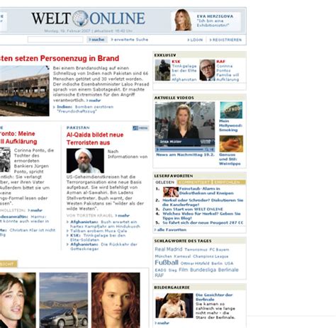 In eigener Sache: Willkommen bei WELT ONLINE - WELT