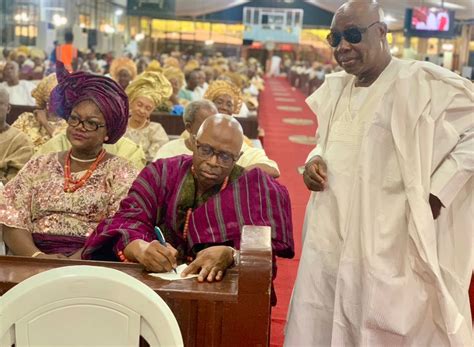 Makinde Honors Ex Ondo Gov Mimiko Attends Sons Wedding In Lagos