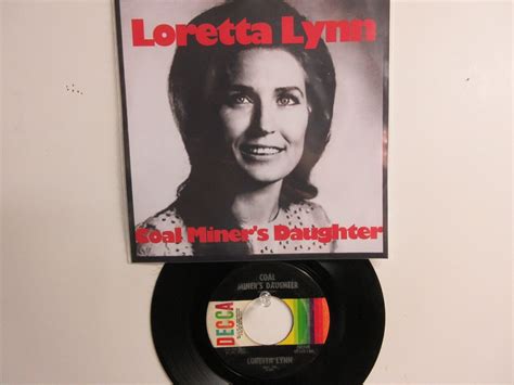 Loretta Lynn Hit 45s 1picture [coal Miners Daughter] 1970