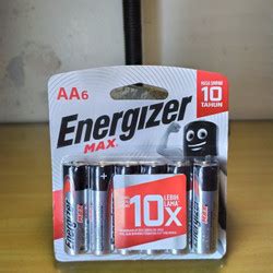 Jual Batre Energizer Max AA AAA A2 A3 Isi 6 Alkaline Baterai Tahan Lama