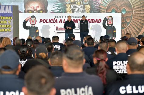 200 policías de Ecatepec cursan licenciatura en Seguridad Pública y