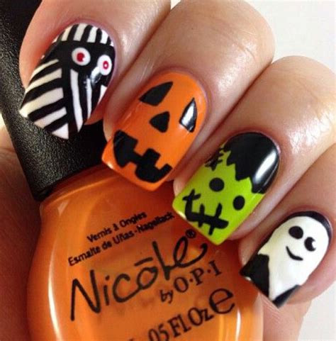 65 Halloween Nail Art Ideas Nenuno Creative