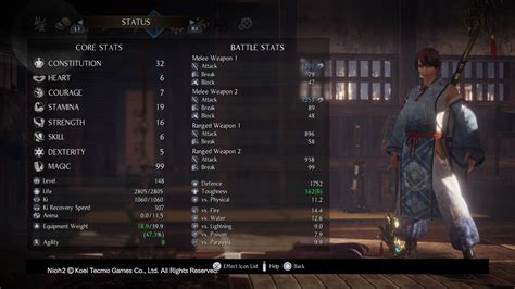 Mage Caster Build Guide R Nioh