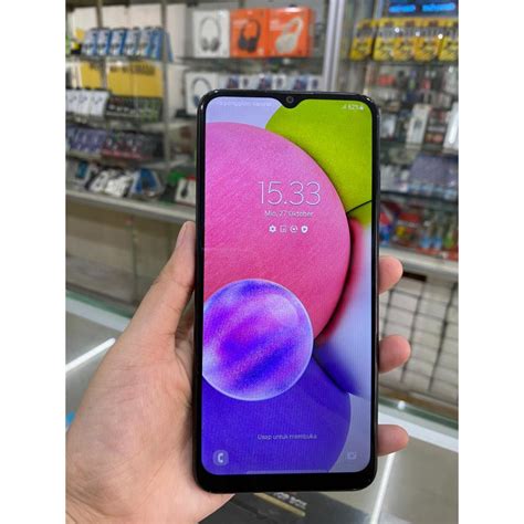 Jual SAMSUNG GALAXY A03S 4/64GB SECOND SEKEN BEKAS RAM 4 INTERNAL 64 ...