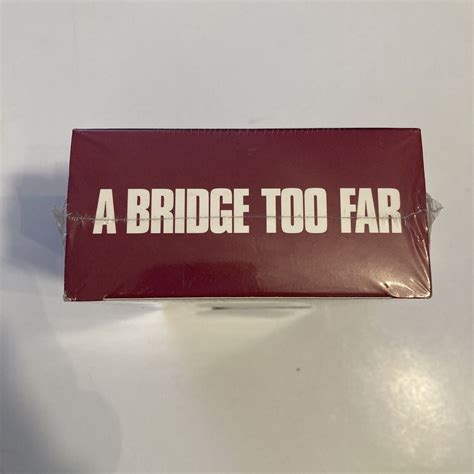 A Bridge Too Far VHS 2 Box Set Sean Connery Michael Caine Gene