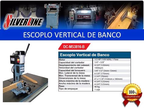 Grupo Ferretero CHC Escoplo Vertical De Banco