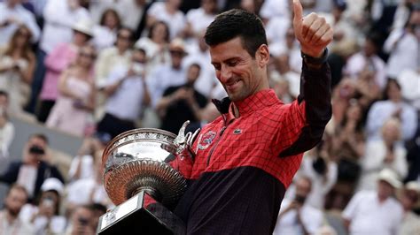 Novak Djokovic Se Consagra Campe N De Roland Garros Y Se Convierte En