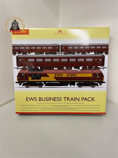 Hornby R30251 EWS Business Train Pack With Class 67 67002 3 Mk2F