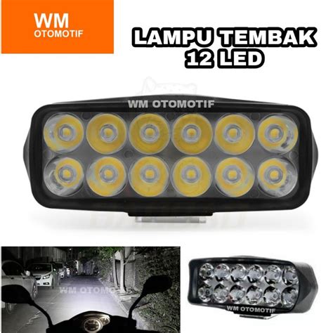 Jual Lampu Tembak Sorot Volt Led Cwl Mata Cree Plx Flood Spot