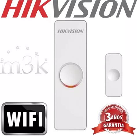 Contacto Magnético Inalámbrico Hikvision Ds pd1 mc wws M3k